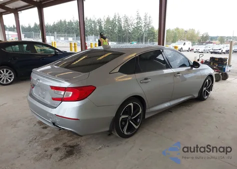 2018 Honda Accord Sport from USA, damaged, VIN 1HGCV1F32JA058906